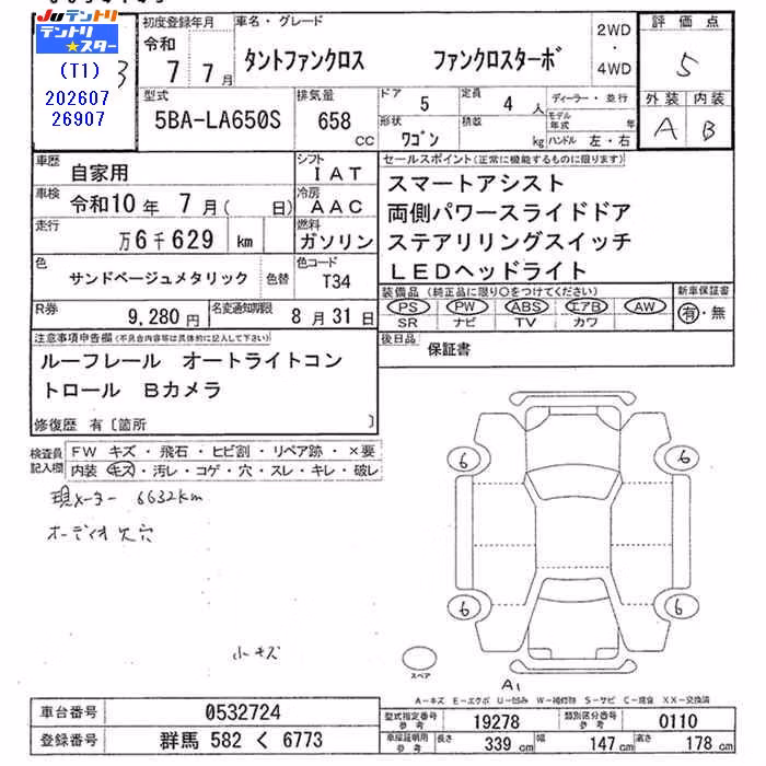 DAIHATSU TANTO