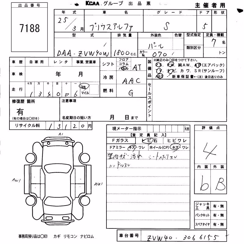 TOYOTA PRIUS ALPHA