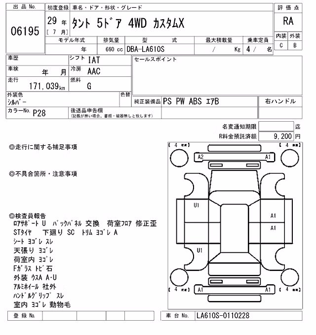 DAIHATSU TANTO