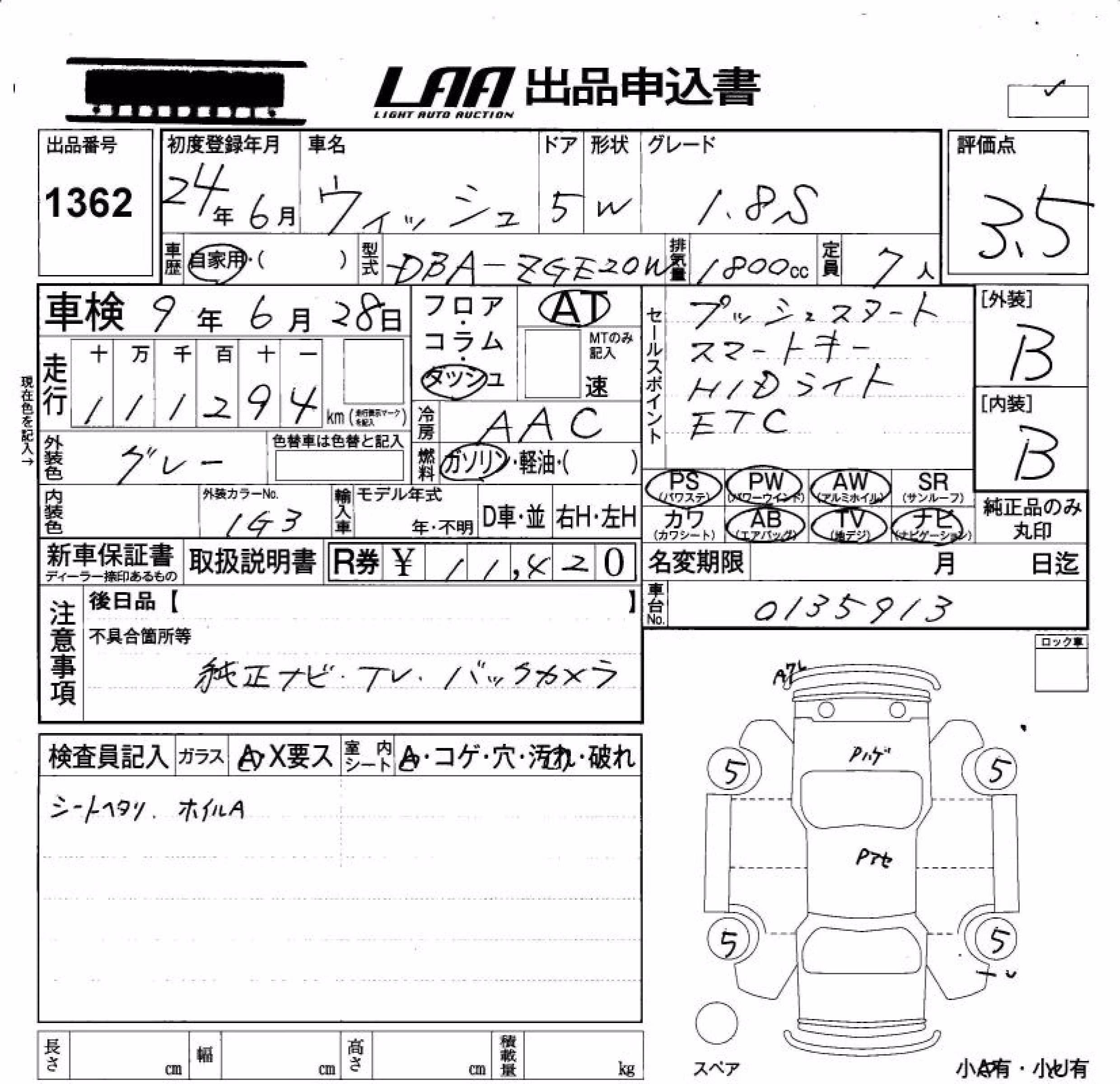 TOYOTA WISH
