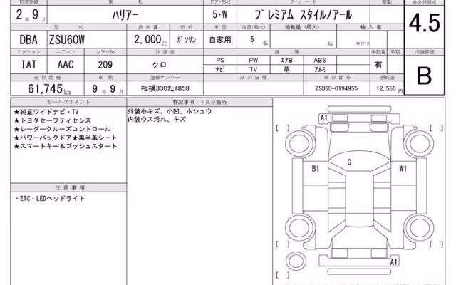 TOYOTA HARRIER