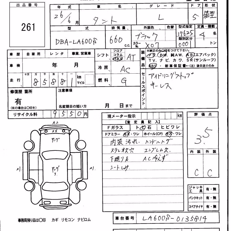 DAIHATSU TANTO