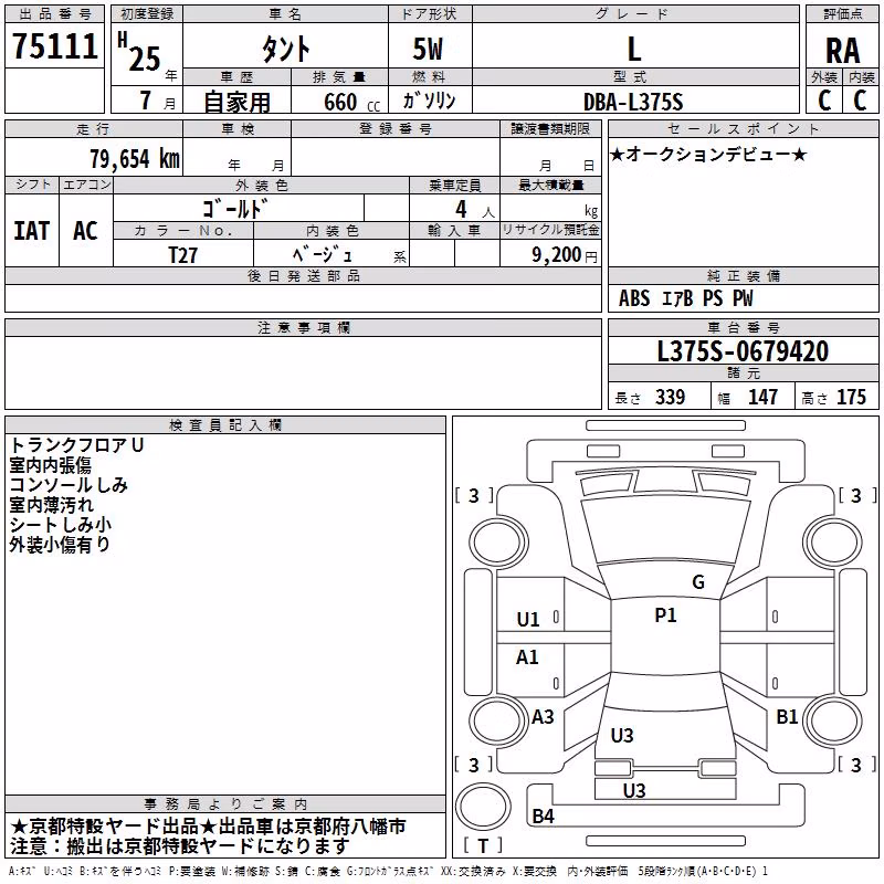 DAIHATSU TANTO