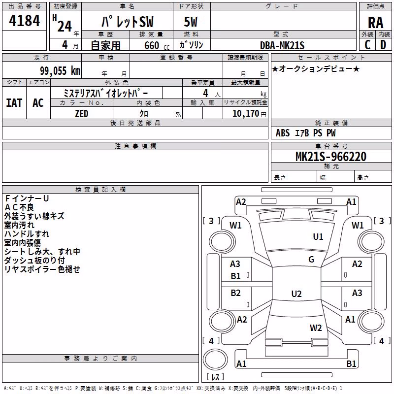 SUZUKI PALETTE