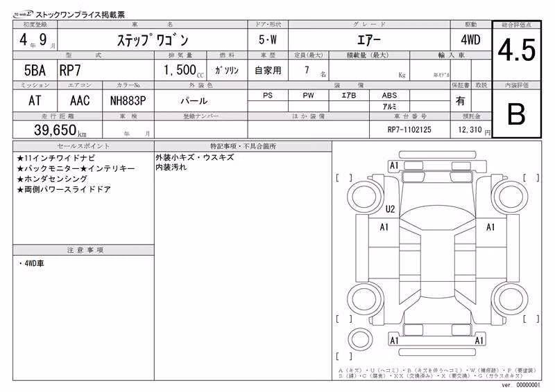 HONDA STEPWGN