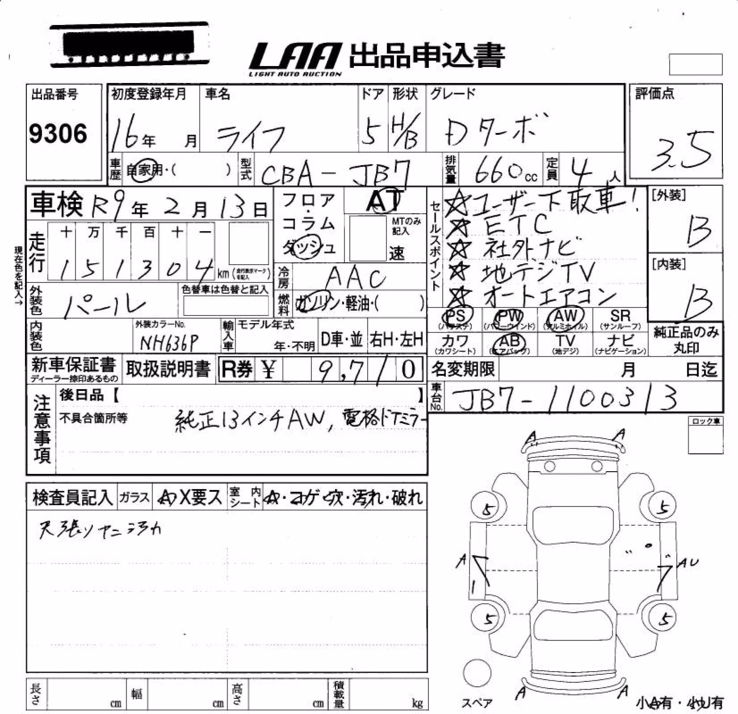 HONDA LIFE