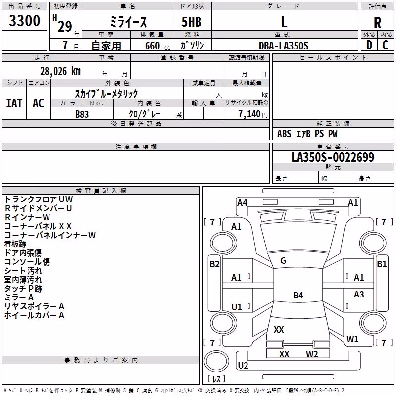 DAIHATSU MIRA E:S