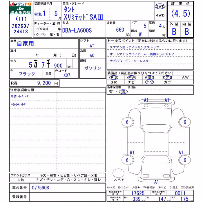 DAIHATSU TANTO
