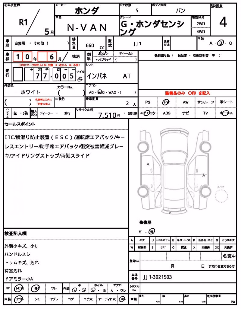 HONDA N-VAN