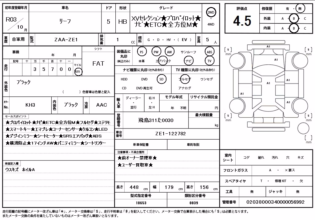 NISSAN LEAF