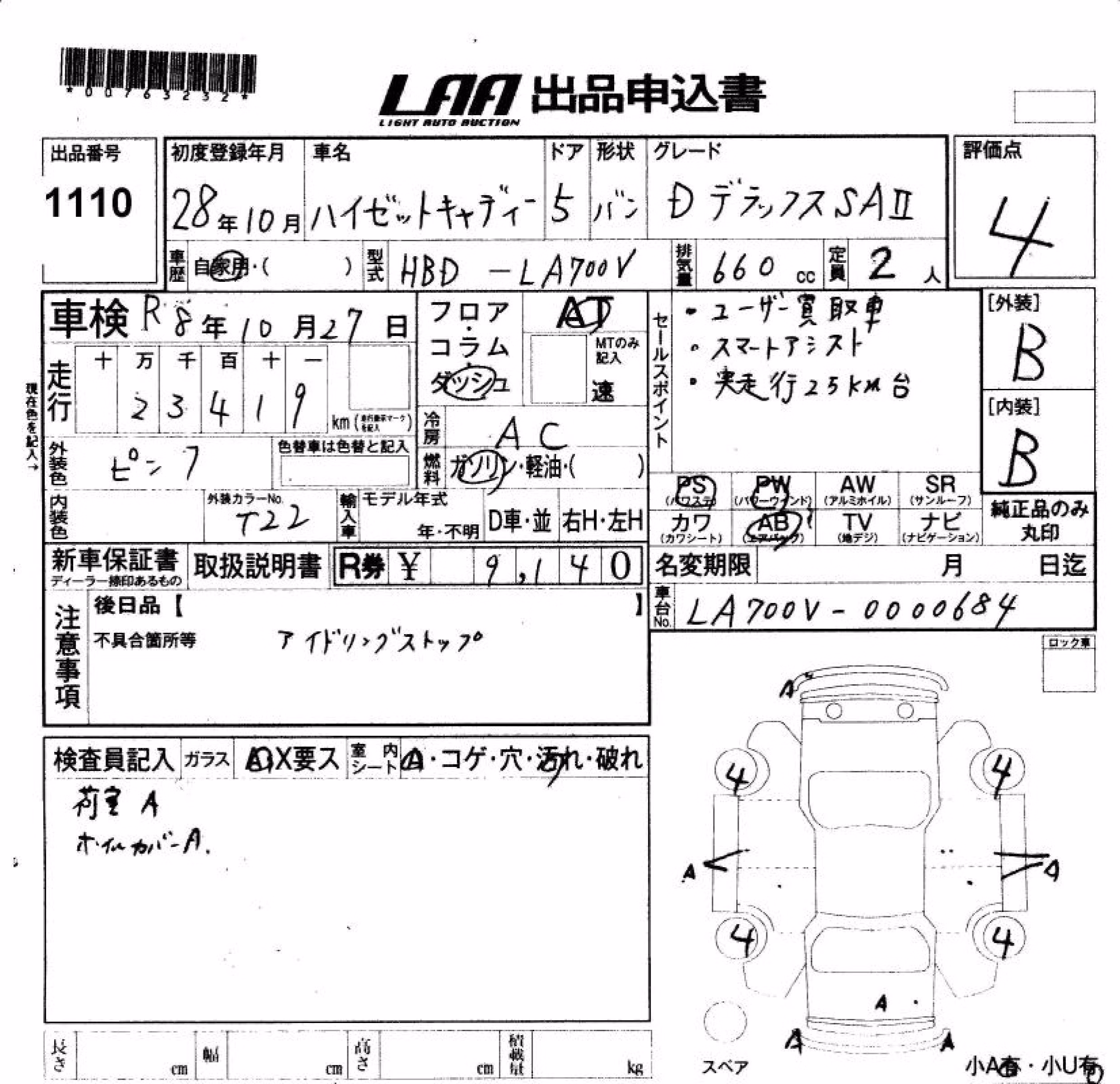 DAIHATSU HIJET CADDIE