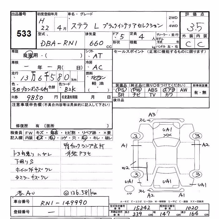 SUBARU STELLA