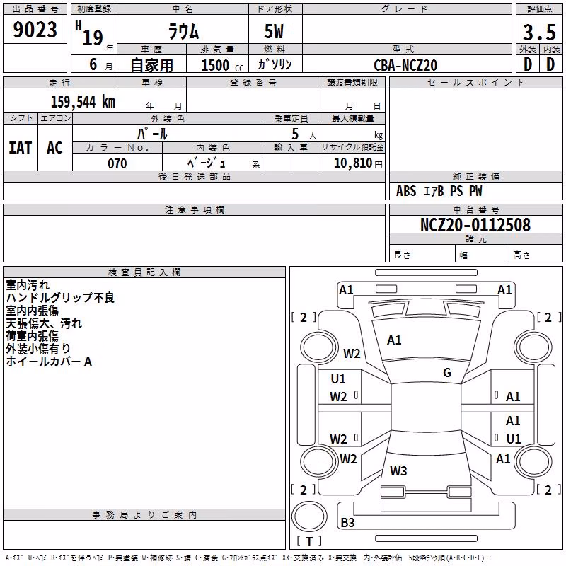 TOYOTA RAUM