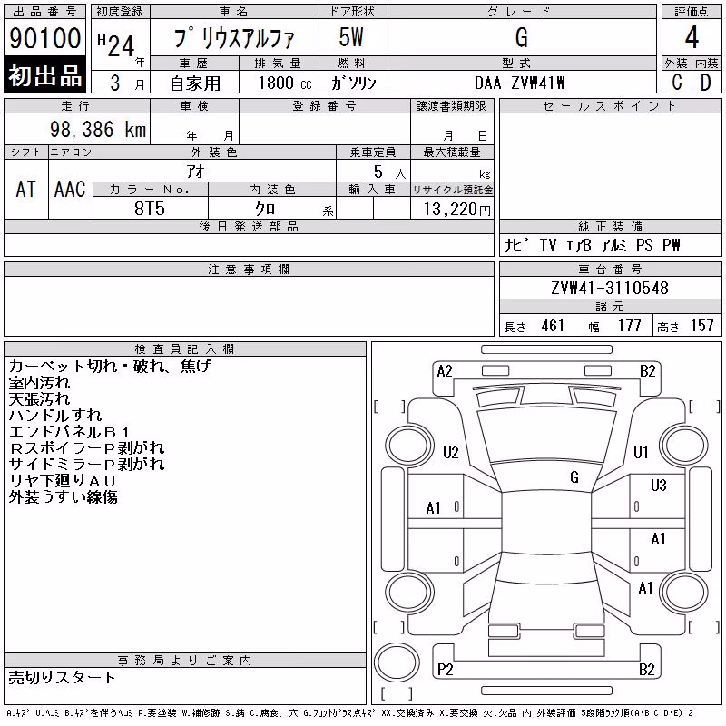 TOYOTA PRIUS ALPHA