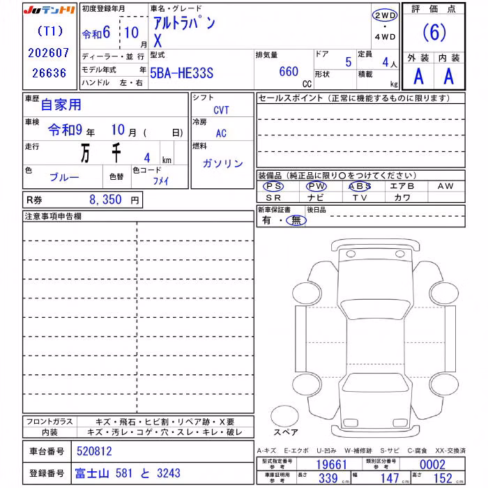 SUZUKI ALTO LAPIN