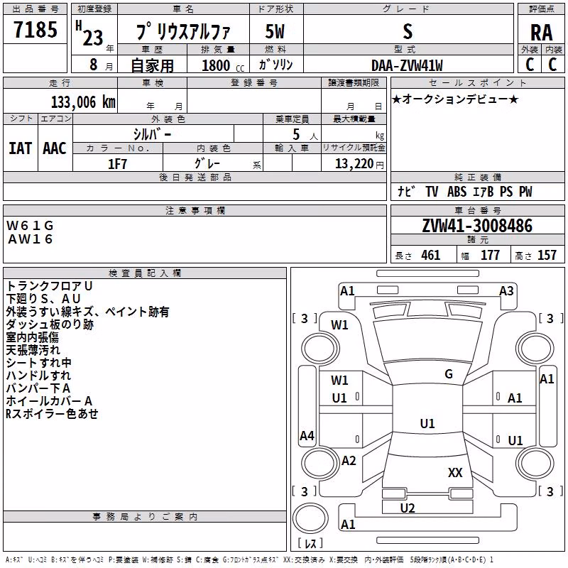 TOYOTA PRIUS ALPHA