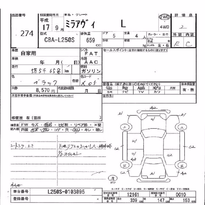 DAIHATSU MIRA AVY