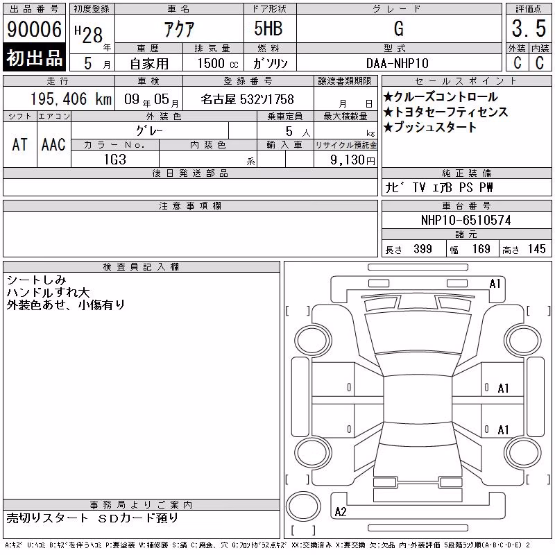 TOYOTA AQUA