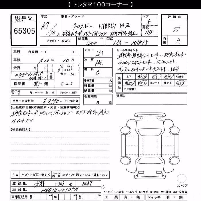 SUZUKI XBEE