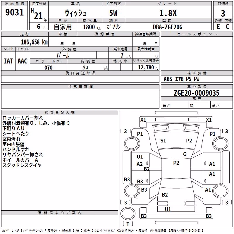 TOYOTA WISH