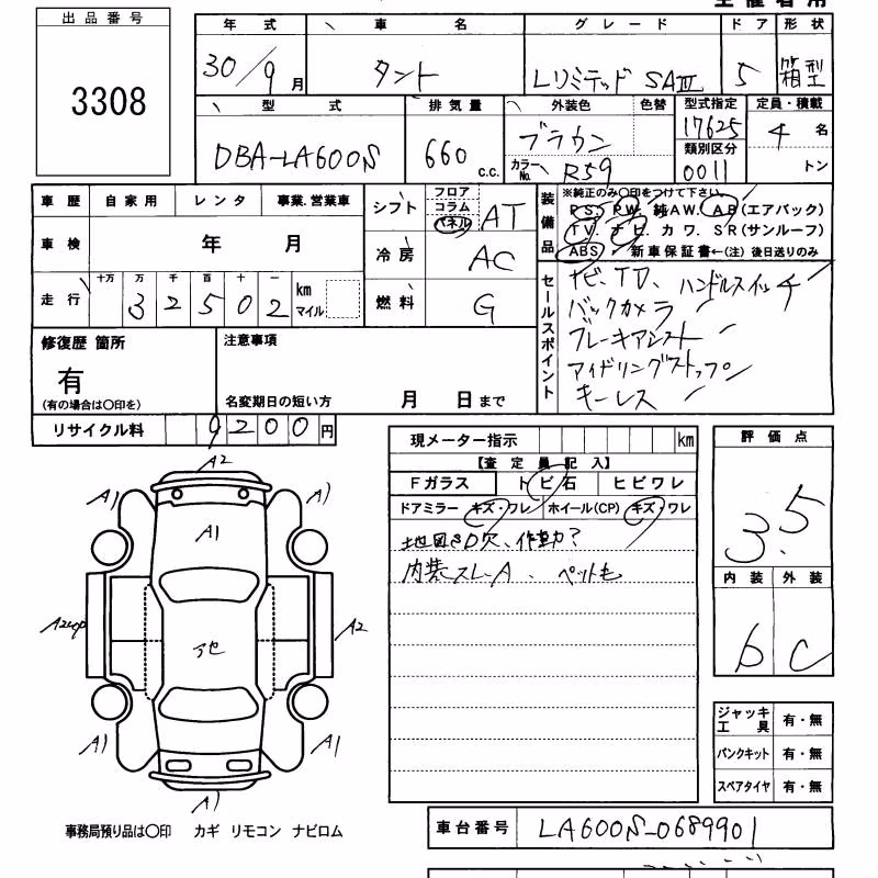 DAIHATSU TANTO