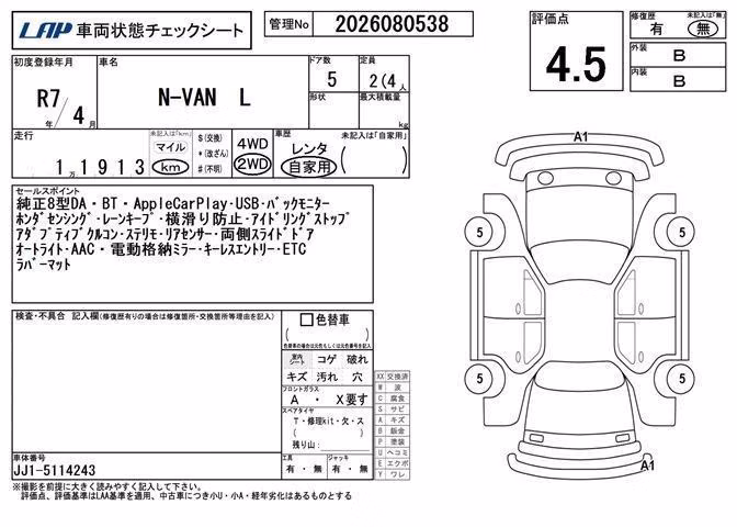 HONDA N-VAN