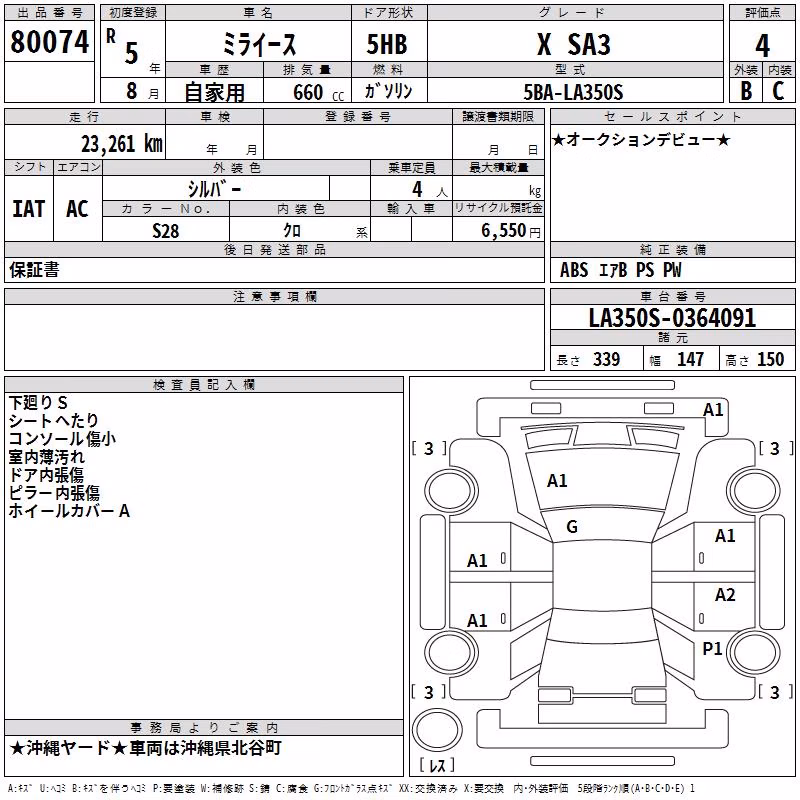 DAIHATSU MIRA E:S