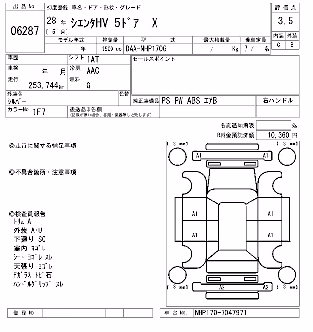 TOYOTA SIENTA