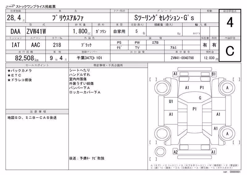 TOYOTA PRIUS ALPHA