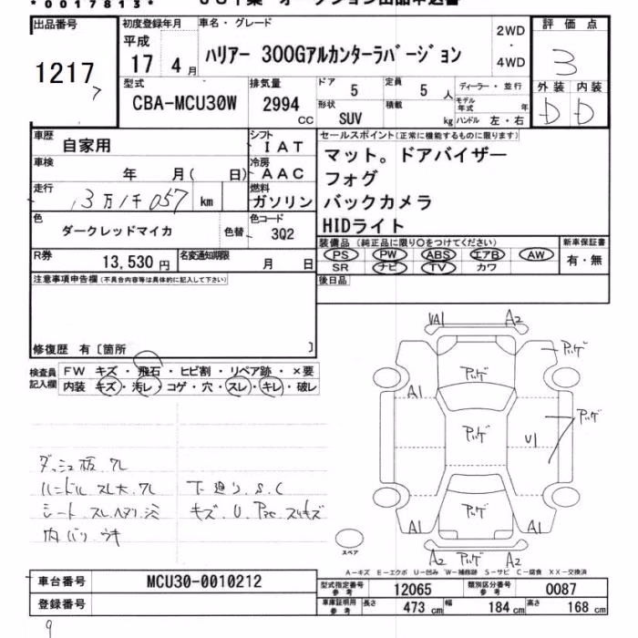 TOYOTA HARRIER