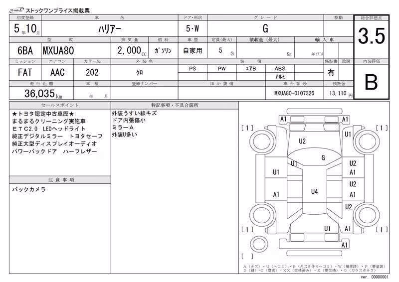TOYOTA HARRIER