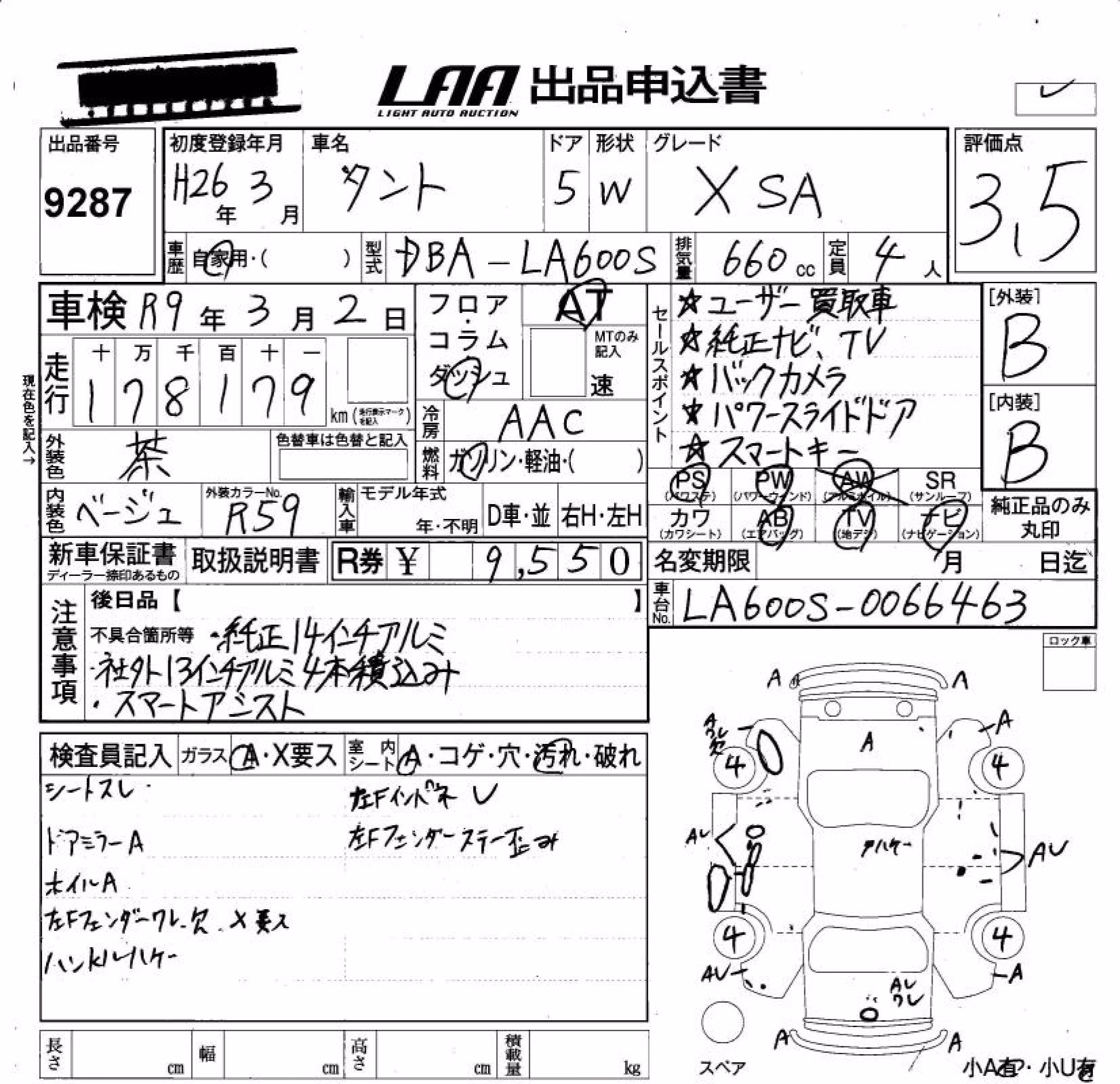 DAIHATSU TANTO