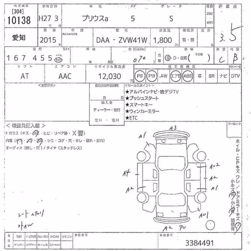 TOYOTA PRIUS ALPHA
