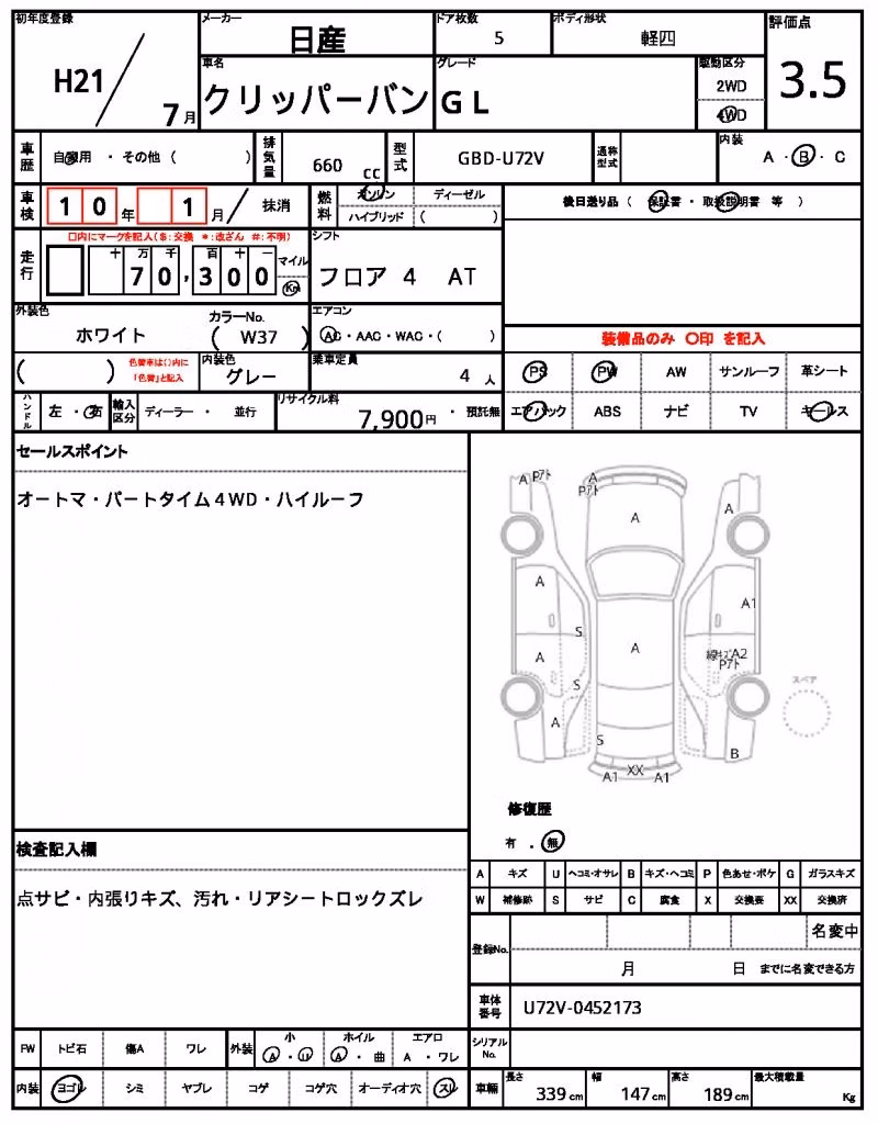 NISSAN CLIPPER