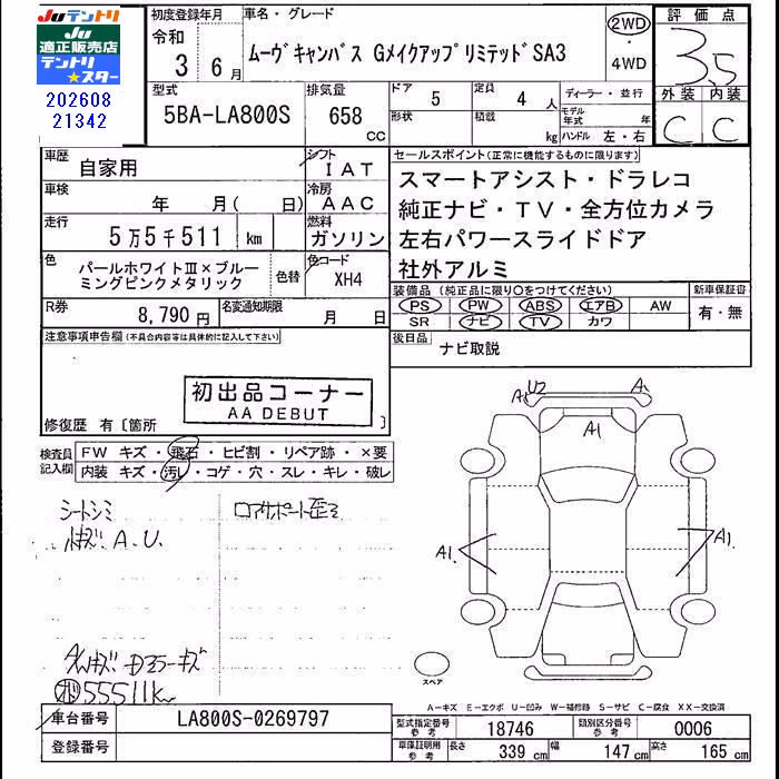 DAIHATSU MOVE CANBUS
