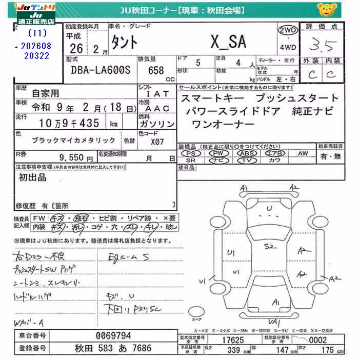 DAIHATSU TANTO