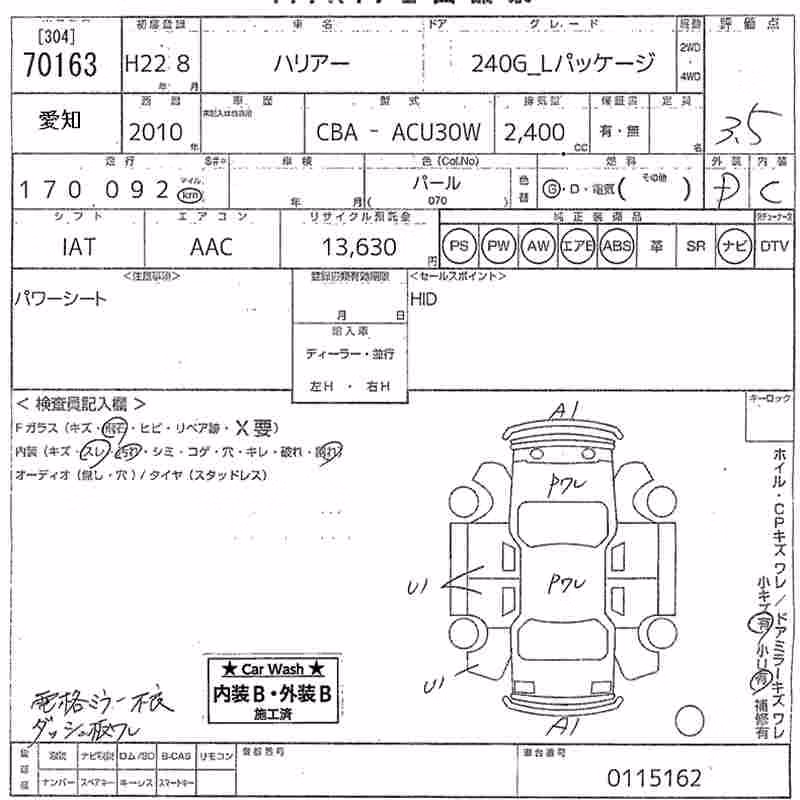 TOYOTA HARRIER