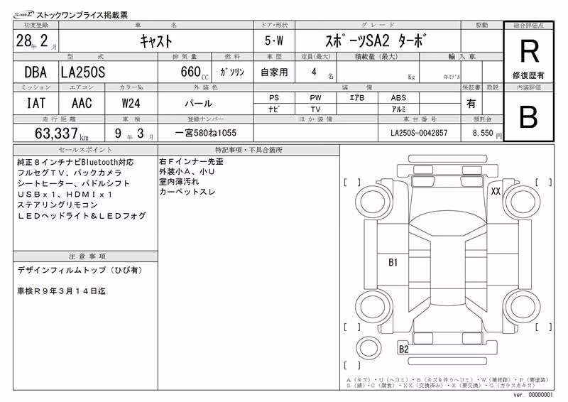 DAIHATSU CAST