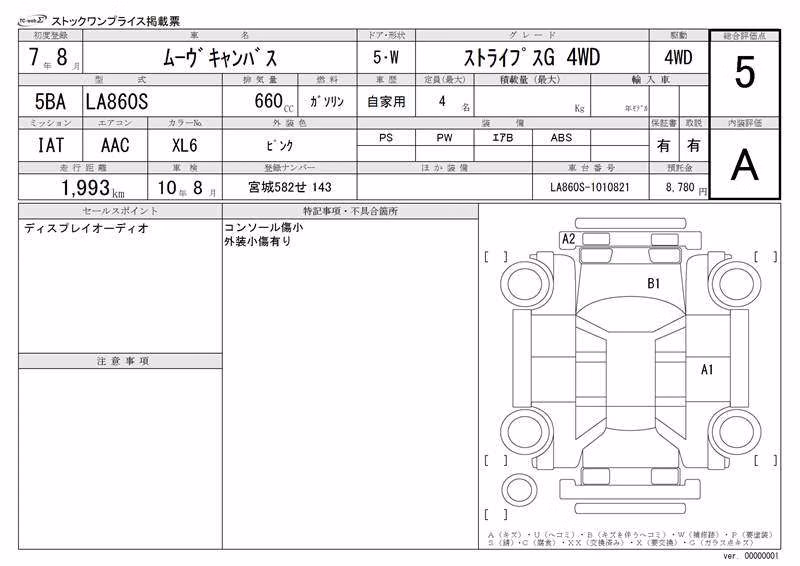 DAIHATSU MOVE CANBUS