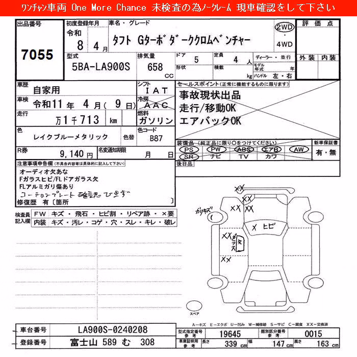 DAIHATSU TAFT