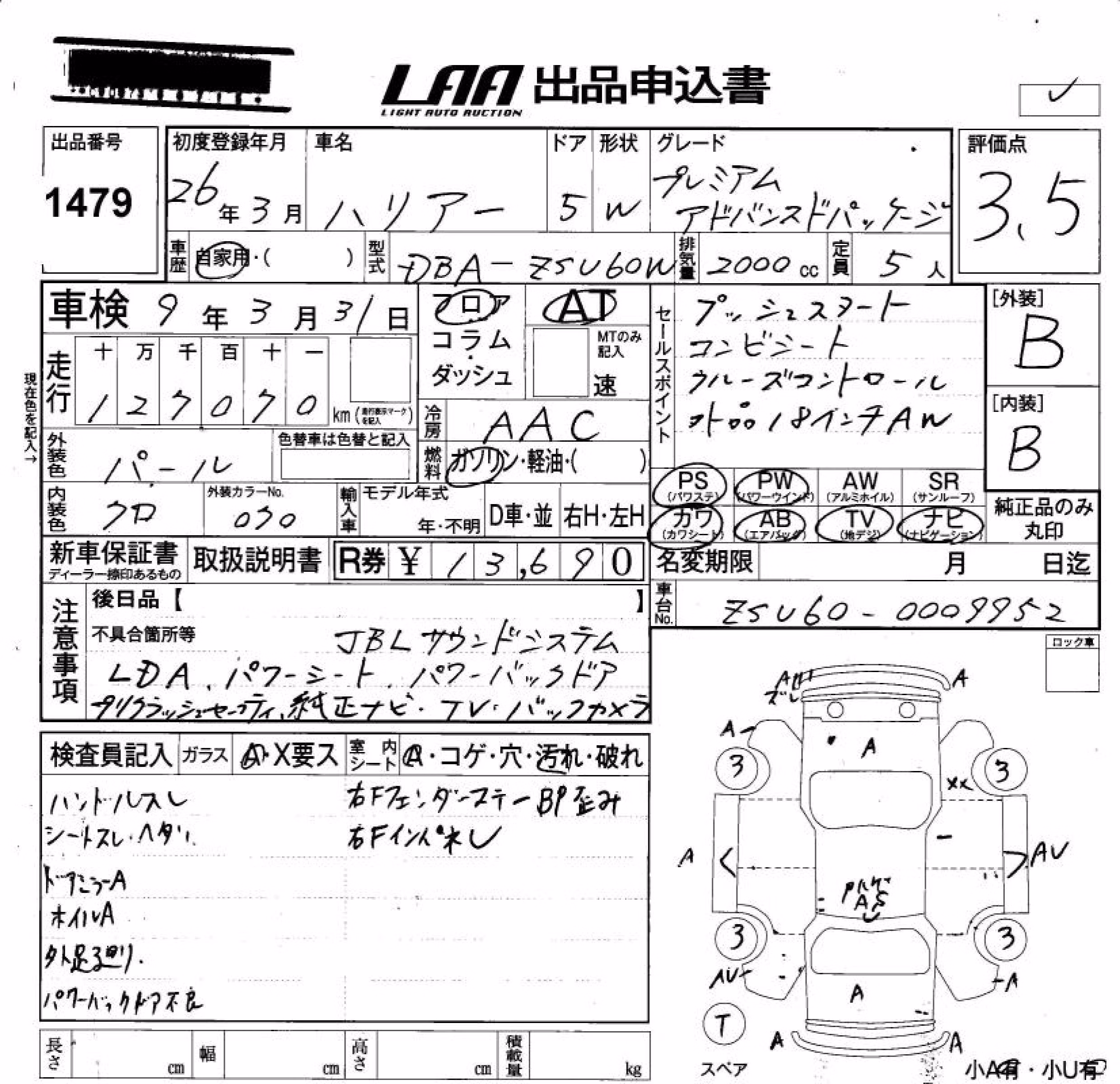 TOYOTA HARRIER