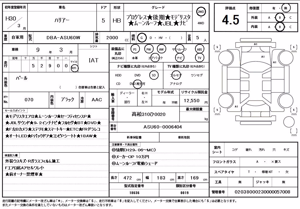 TOYOTA HARRIER