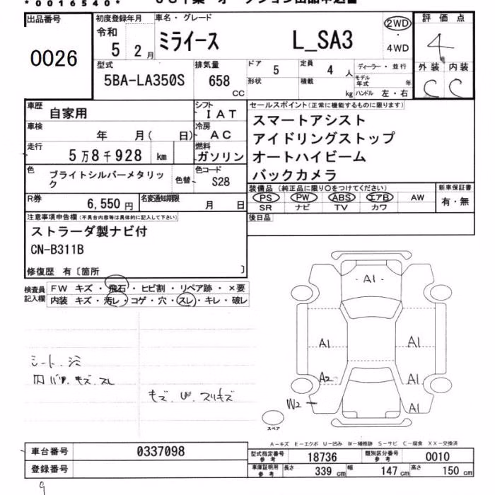 DAIHATSU MIRA E:S