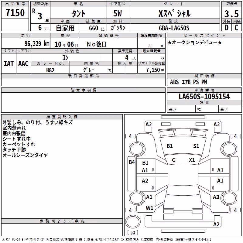 DAIHATSU TANTO