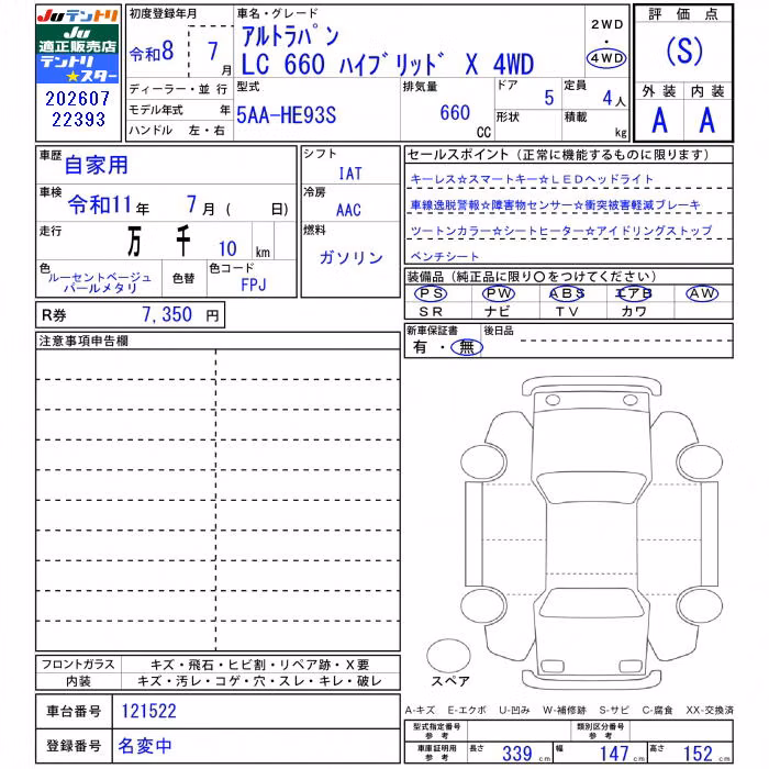 SUZUKI ALTO LAPIN