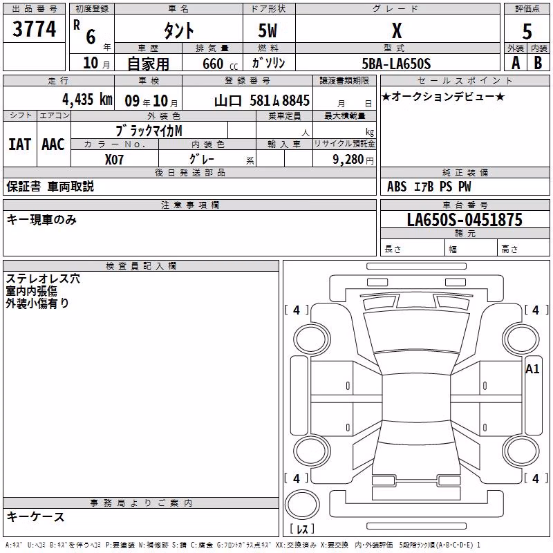 DAIHATSU TANTO