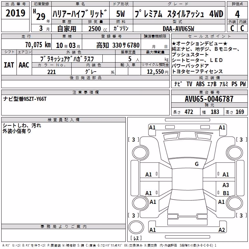 TOYOTA HARRIER