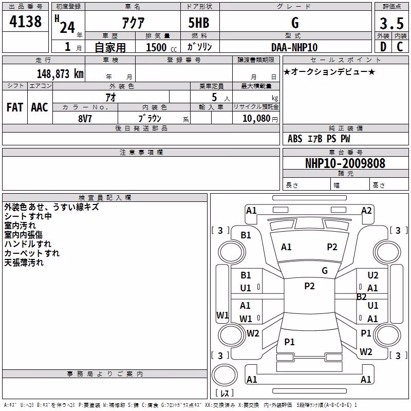 TOYOTA AQUA