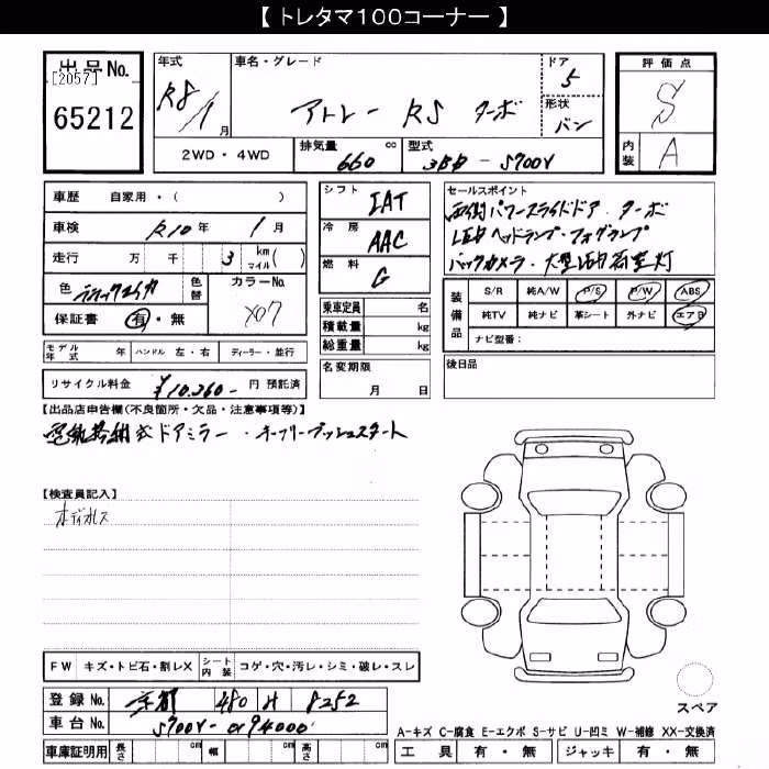 DAIHATSU ATRAI