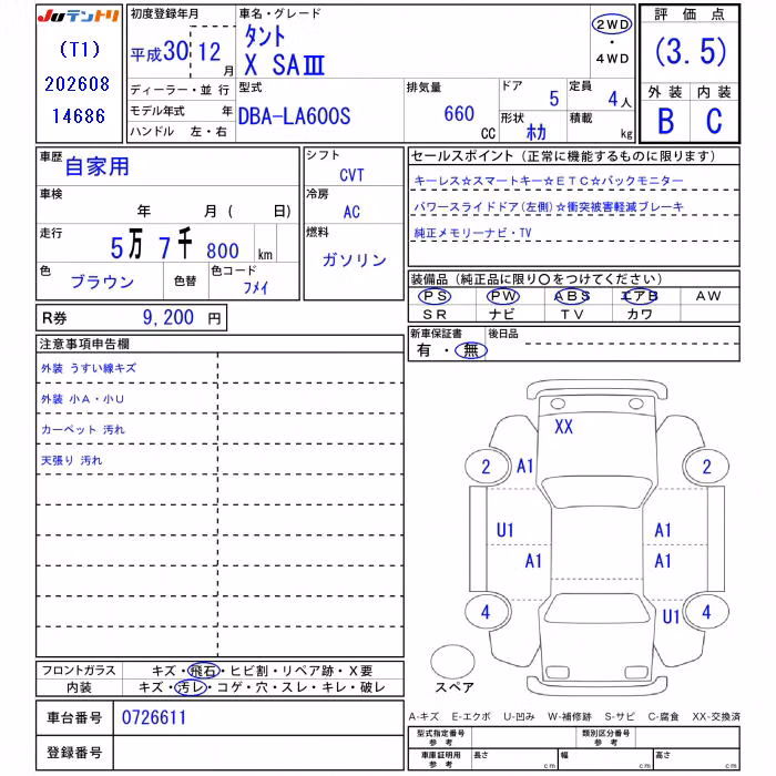 DAIHATSU TANTO